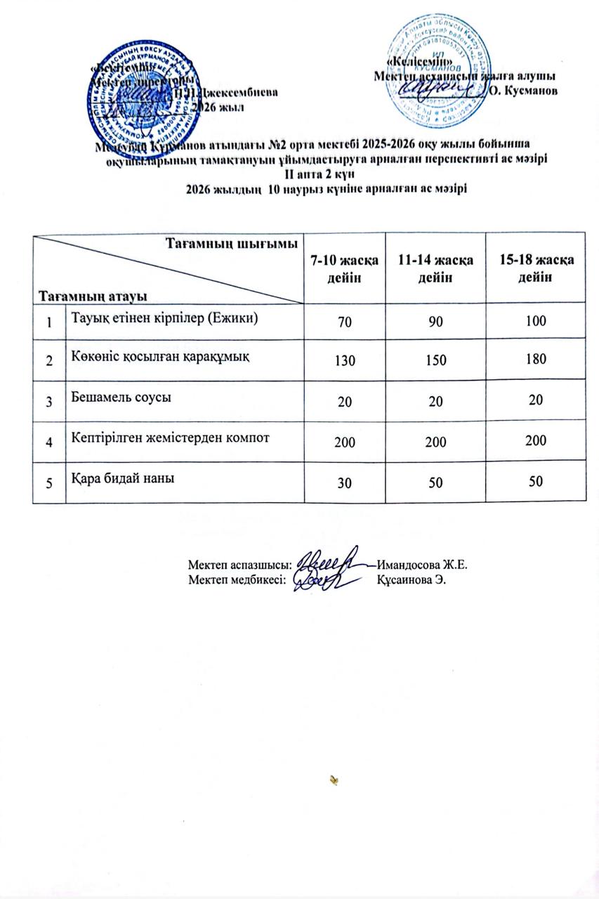ас мәзірі