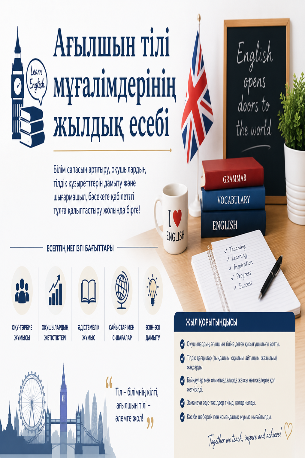 Ағылшын ӘБ жылдық есебі
